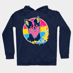 Pansexual corgi Hoodie